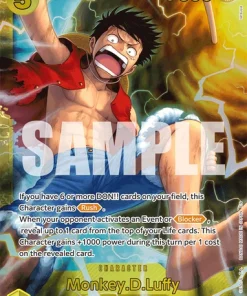 Monkey.D.Luffy Secret Rare (OP15-119) Adventure on Kami's Island