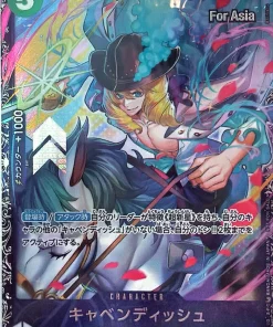 Cavendish Super Rare (EB01-012) Memorial Collection Treasure Cup Alt Art For Asia Stamp (Japanese)